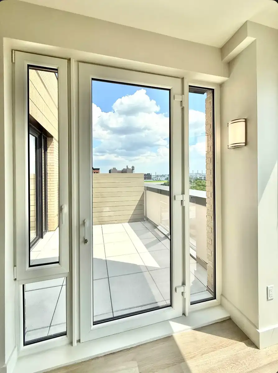 Penthouse 708 terrace door view