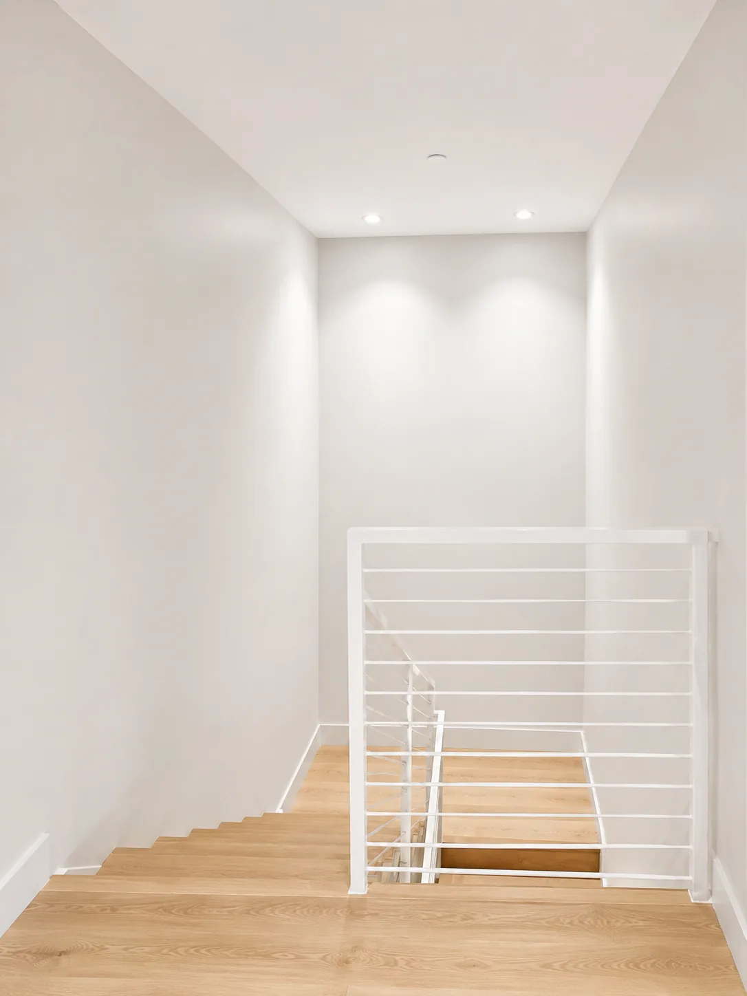 Residence 106 stair landing detail